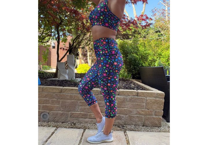 PRE ORDER Capri Starpop Leggings with pockets