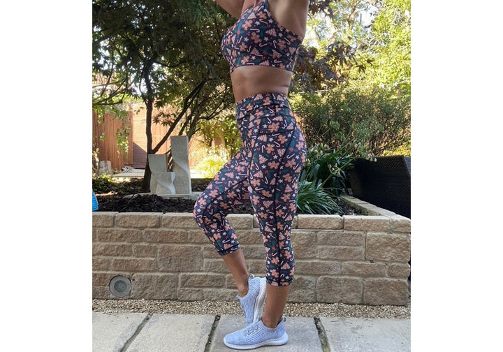 PRE ORDER Capri Sugar & Spice Leggings with pockets