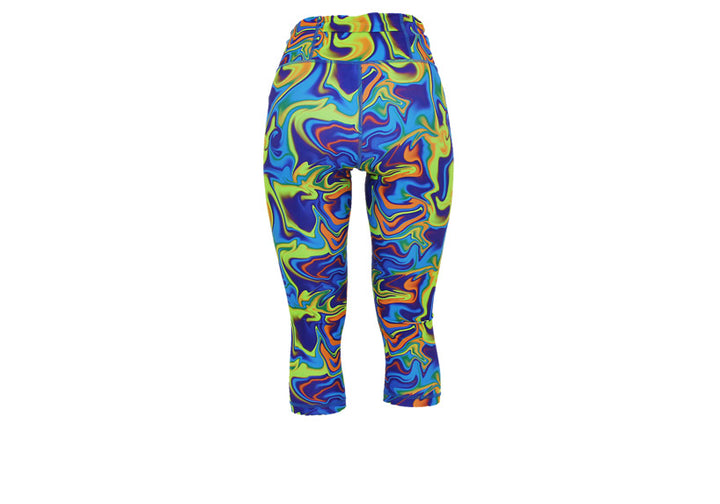 Capri Swirltopia Leggings with pockets