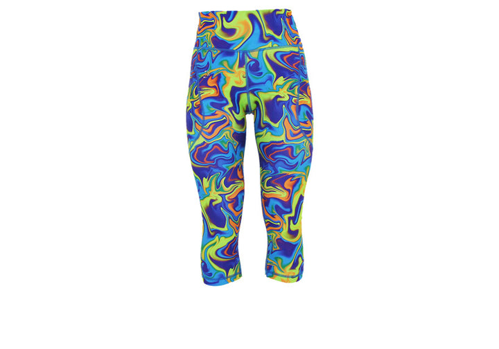Capri Swirltopia Leggings with pockets