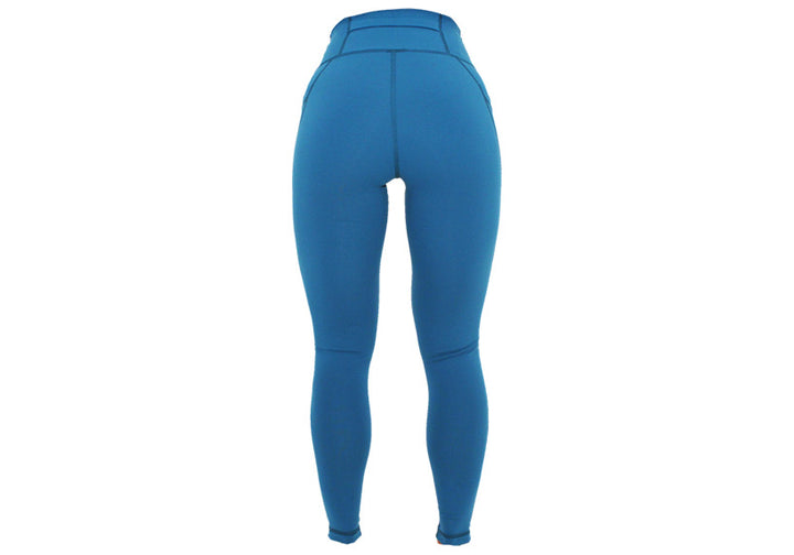 Teal Premium Sports Leggings with Pockets