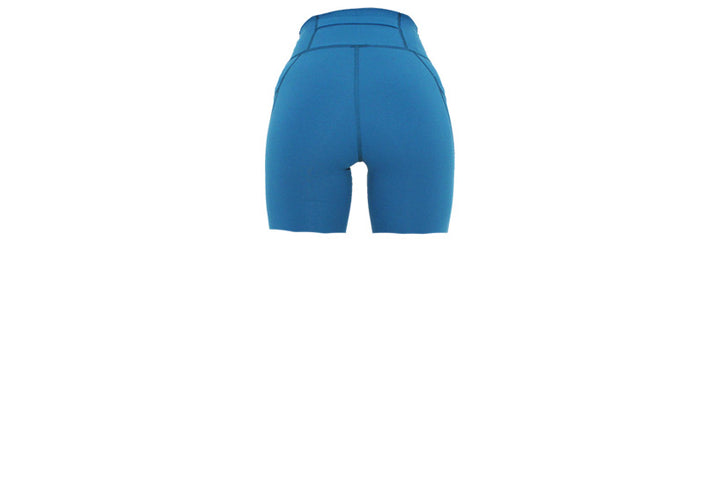 Teal Premium Mid Shorts with Pockets