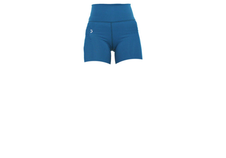Teal Premium Short Shorts with Pockets