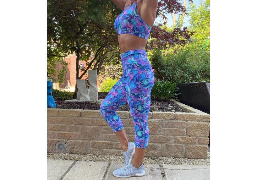 Capri Tropica Leggings with pockets