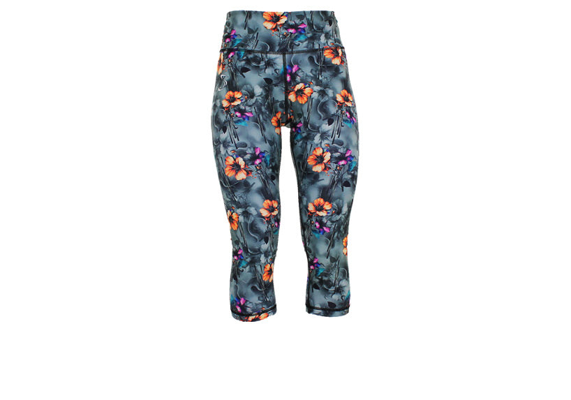 PRE ORDER Capri Vibrant Echoes Leggings with pockets
