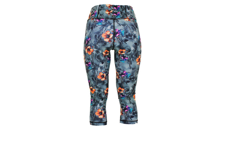 PRE ORDER Capri Vibrant Echoes Leggings with pockets