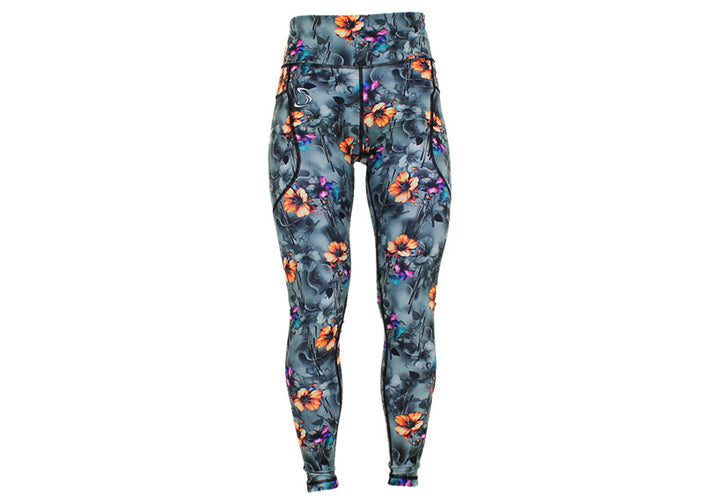 PRE ORDER Winter Vibrant Echoes Leggings with Pockets