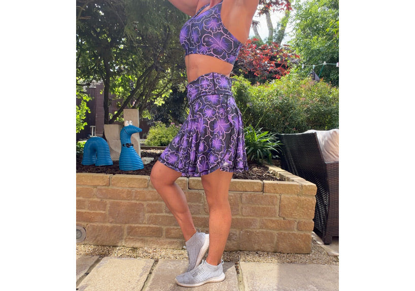 PRE ORDER Violet Whispers Skort