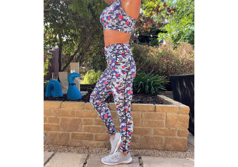 PRE ORDER Winter Voodoo Valentine Leggings with Pockets