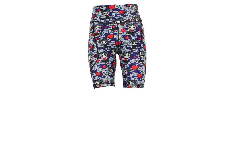 PRE ORDER Voodoo Valentine Long Shorts with pockets