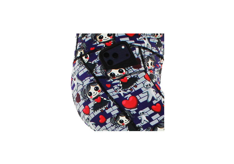 PRE ORDER Voodoo Valentine Mid Shorts with pockets
