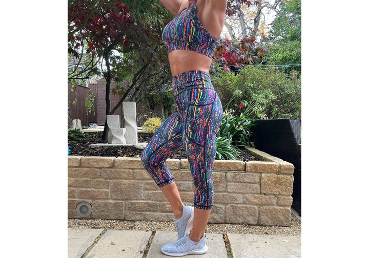 PRE ORDER Capri Warp Speed Leggings with pockets