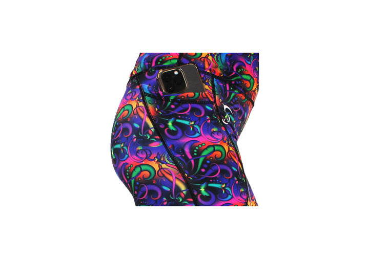 Capri Whimsical leggings with pockets