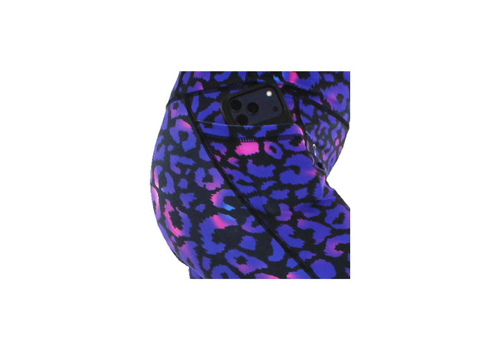 Wild Amethyst Long Shorts with pockets