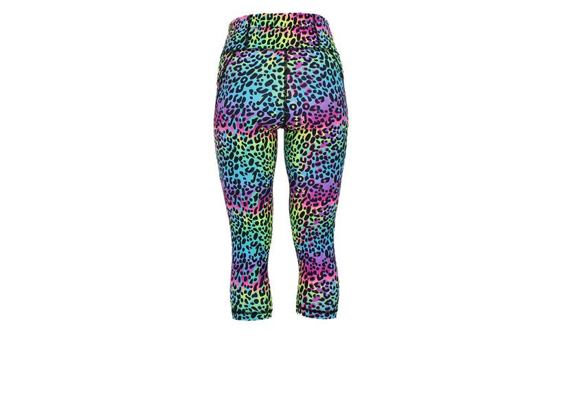 PRE ORDER Capri Wild Sorbet Leggings with pockets