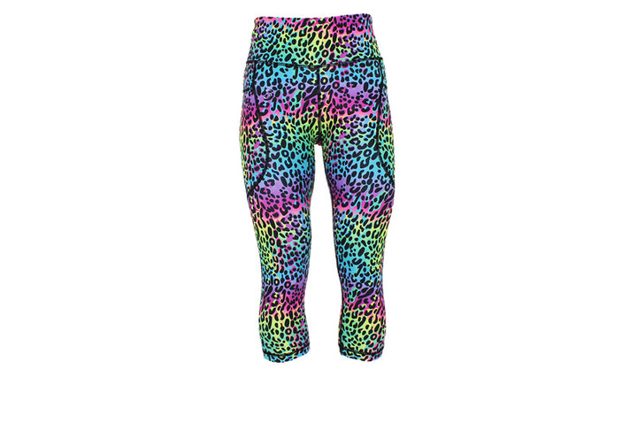 PRE ORDER Capri Wild Sorbet Leggings with pockets