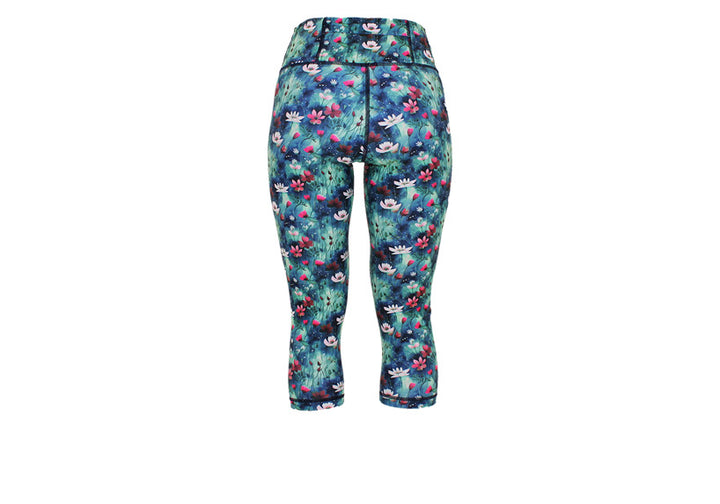 PRE ORDER Capri Wildflower Leggings with pockets