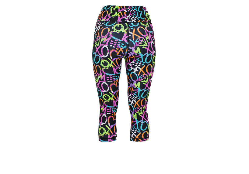 Capri XOXO Leggings with pockets