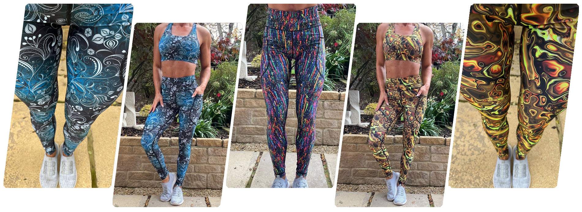 Warp Speed Filigree Liquid Gold Sturdy By Design Leggings