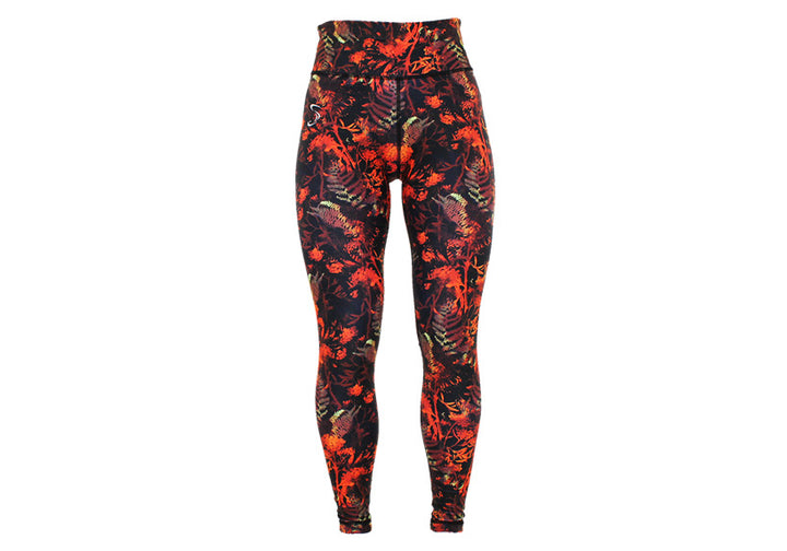 Autumn Jungle leggings with pockets