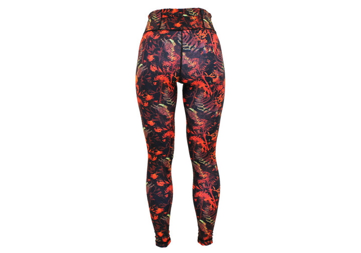 Autumn Jungle leggings with pockets